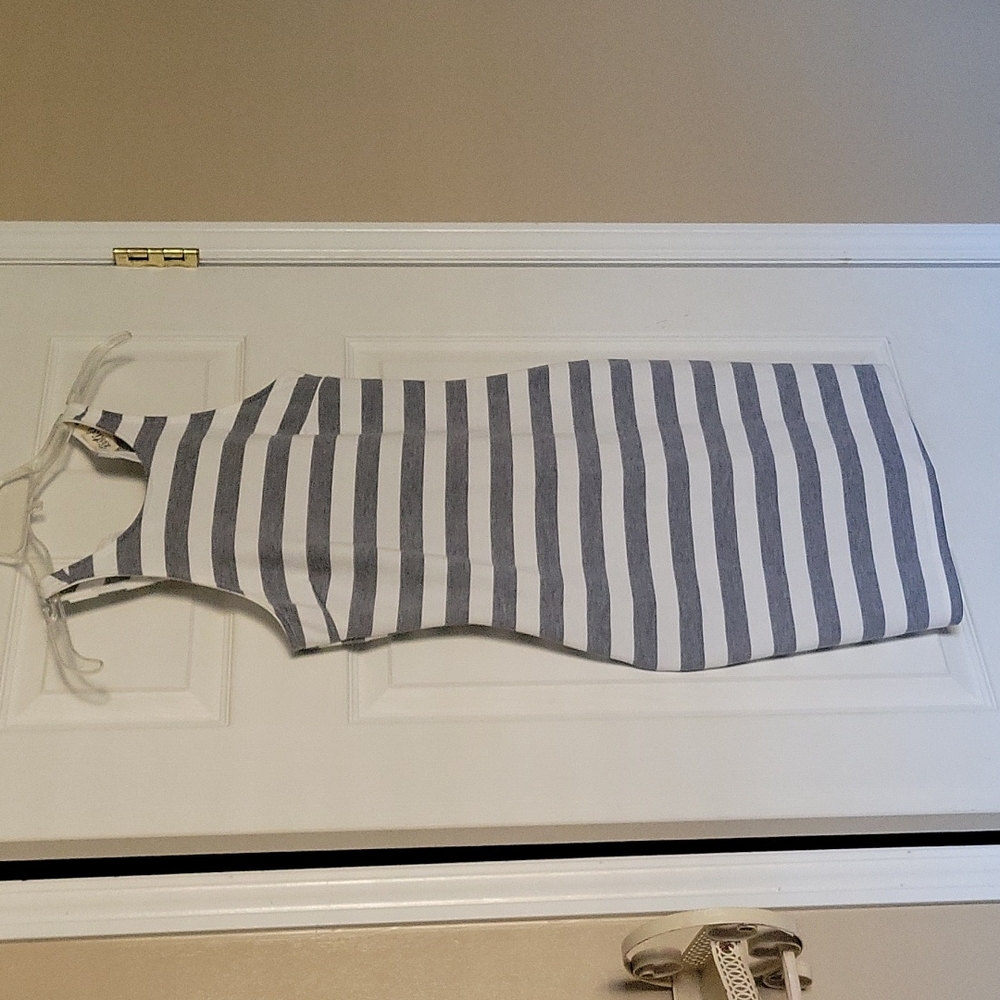Listicle NWT. S. cotton stretch. Tank mini dress - Picture 2 of 10